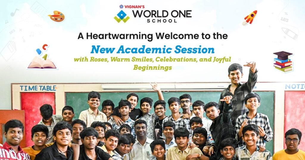 A Fusion of Festive Joy- Ugadi & Ramzan Celebration at Vignan’s World One School